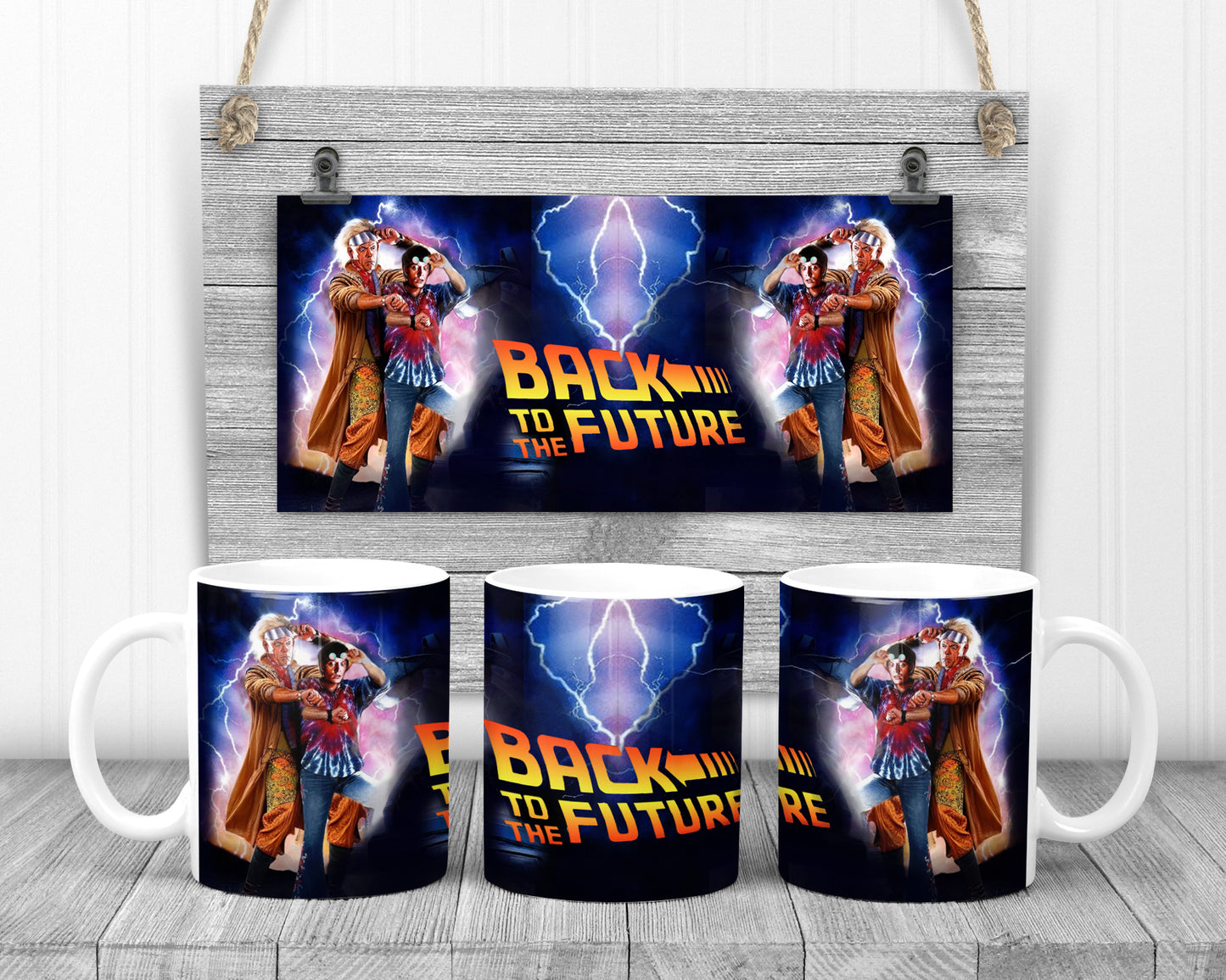 Back To The Future Movie Mug