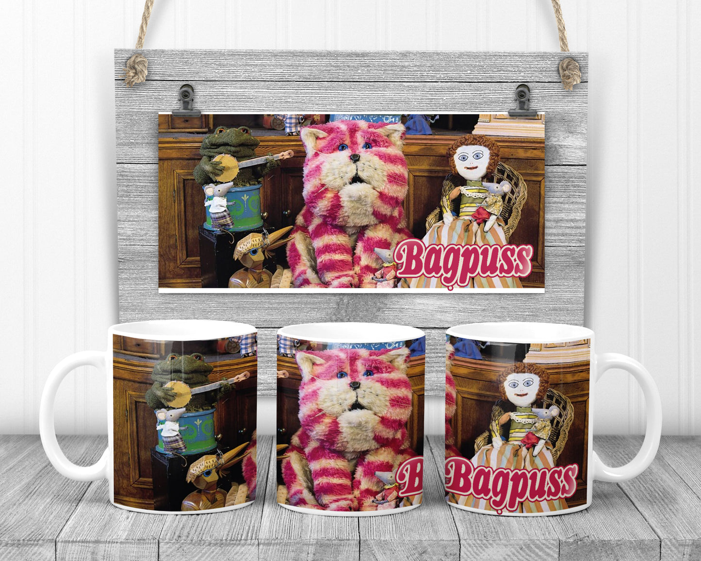Bagpuss Kids 70's TV Series Mug