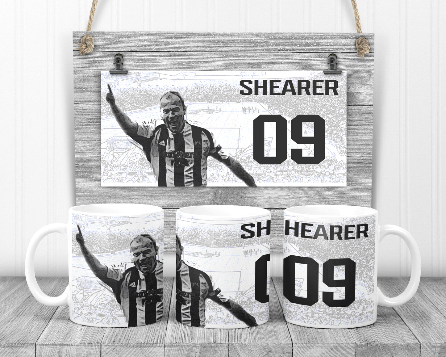 Shearer Number 09 Mug