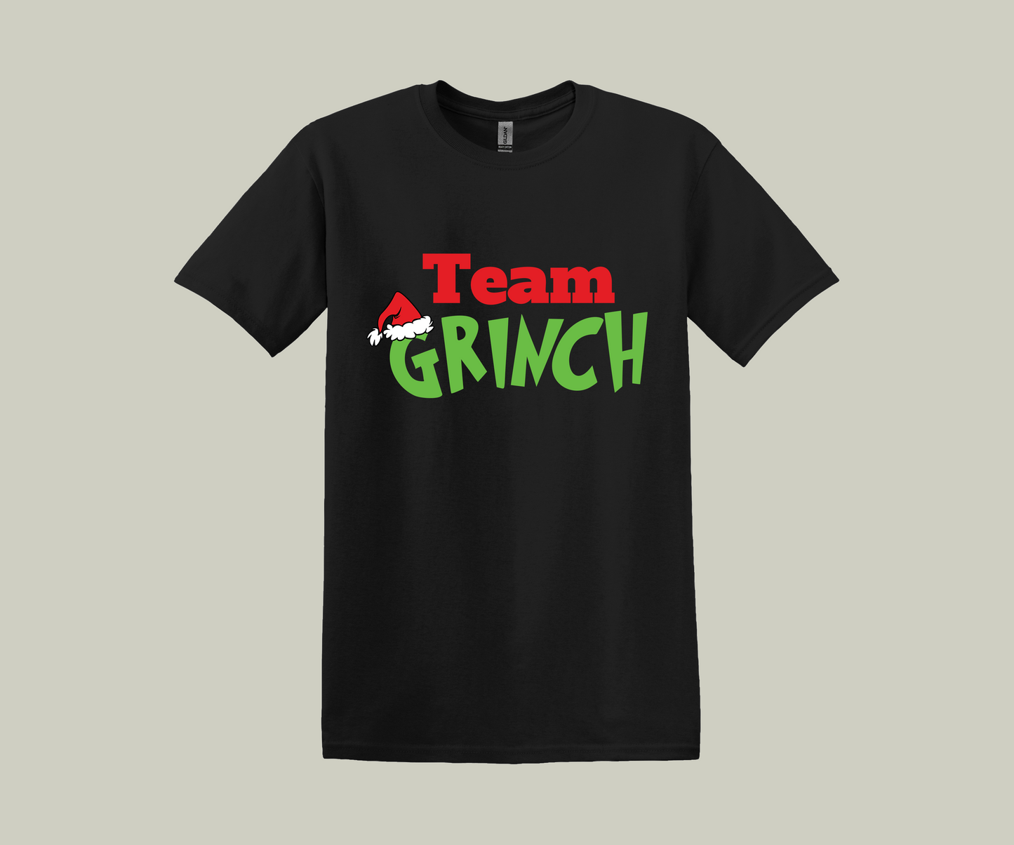 Team Grinch, It's Christmas Funny Printed Novelty T-Shirt