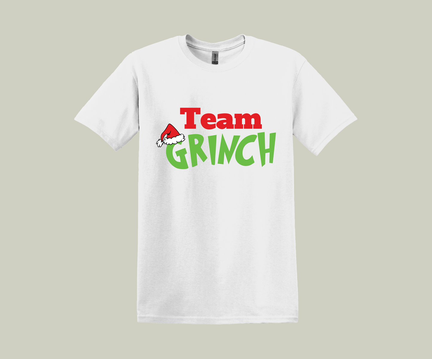 Team Grinch, It's Christmas Funny Printed Novelty T-Shirt