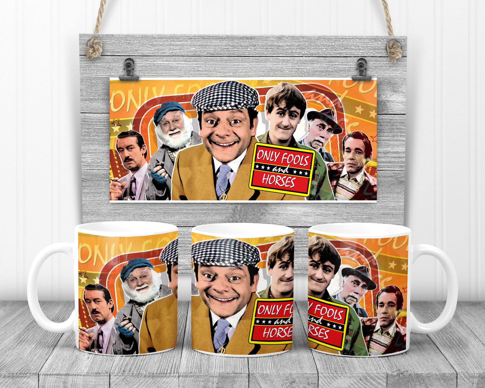 Only Fools and Horses Classic Comedy TV Mug, 11oz Ceramic Cup, Classic TV Gift