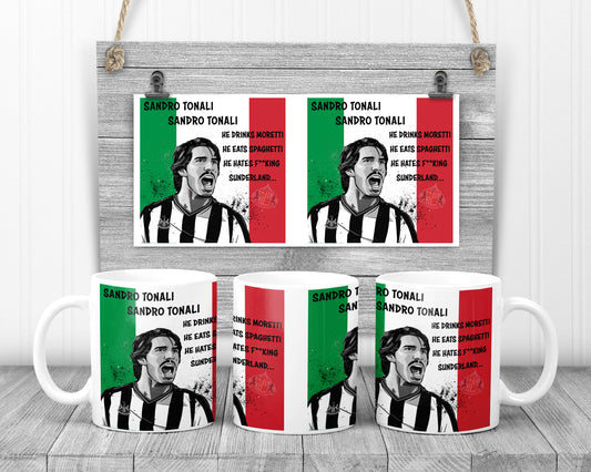 Sandro Tonali Chant Funny Quote Mug
