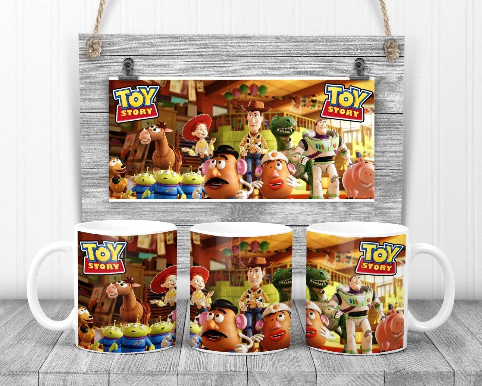 Toy Story Movie Mug, 11oz Ceramic Cup, Movie Gift