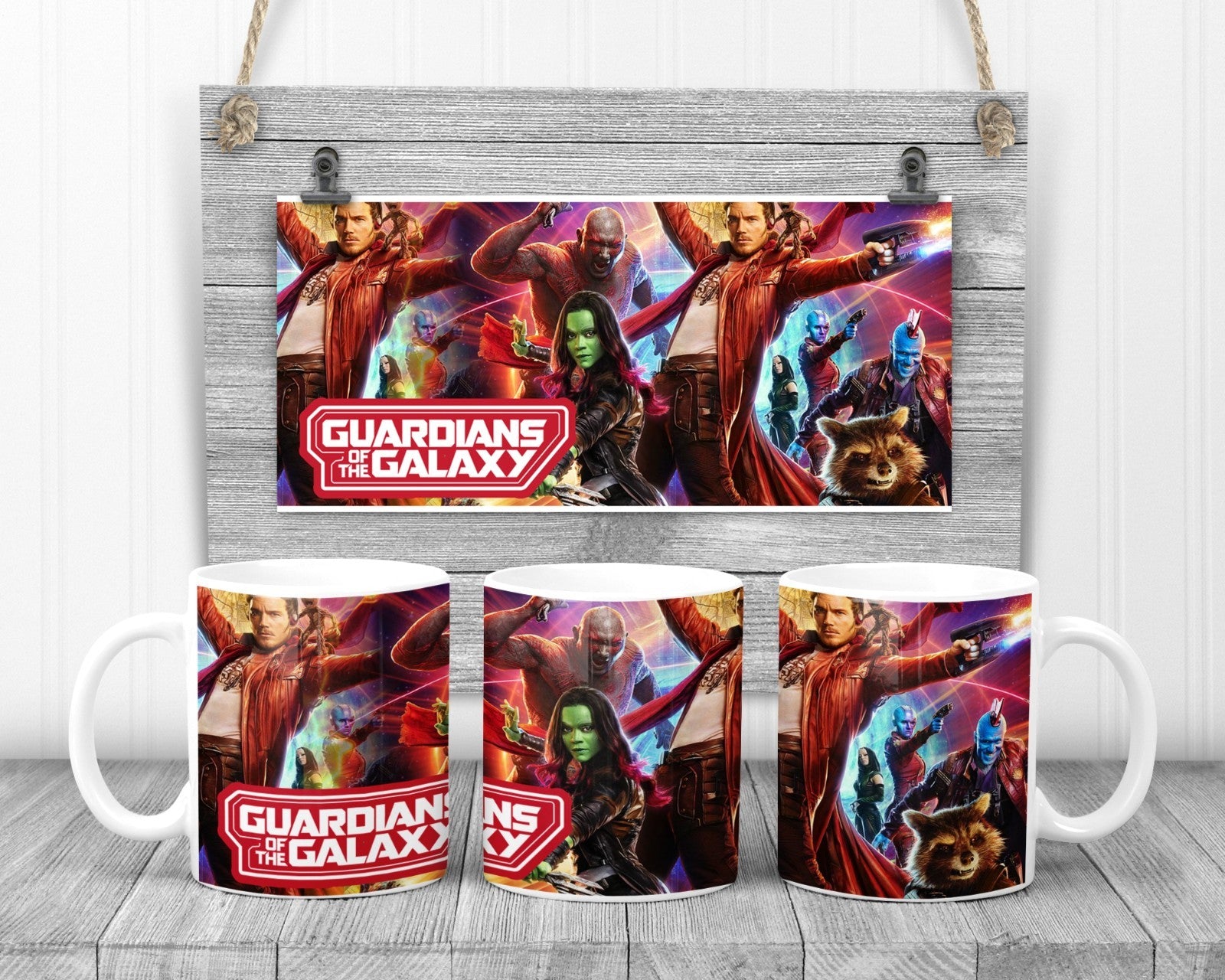 Guardians Of The Galaxy Movie Mug, 11oz Ceramic Cup, Movie Gift