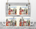 The City Of London Mug, 11oz Ceramic Cup, Travel and UK Fan Gift,