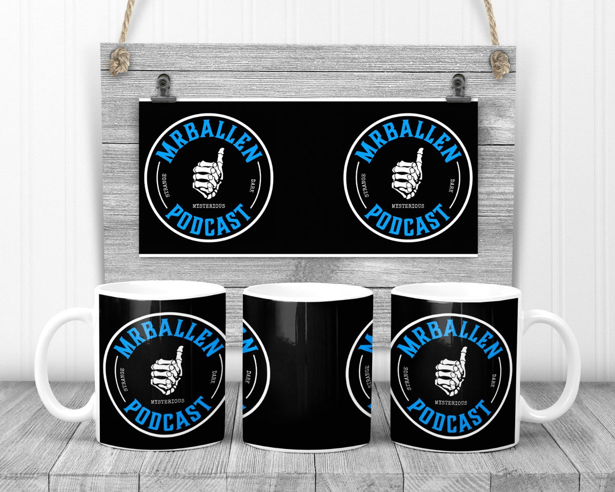 Mr Ballen Podcaster Mug, 11oz Ceramic Cup,  Mr Ballen Gift