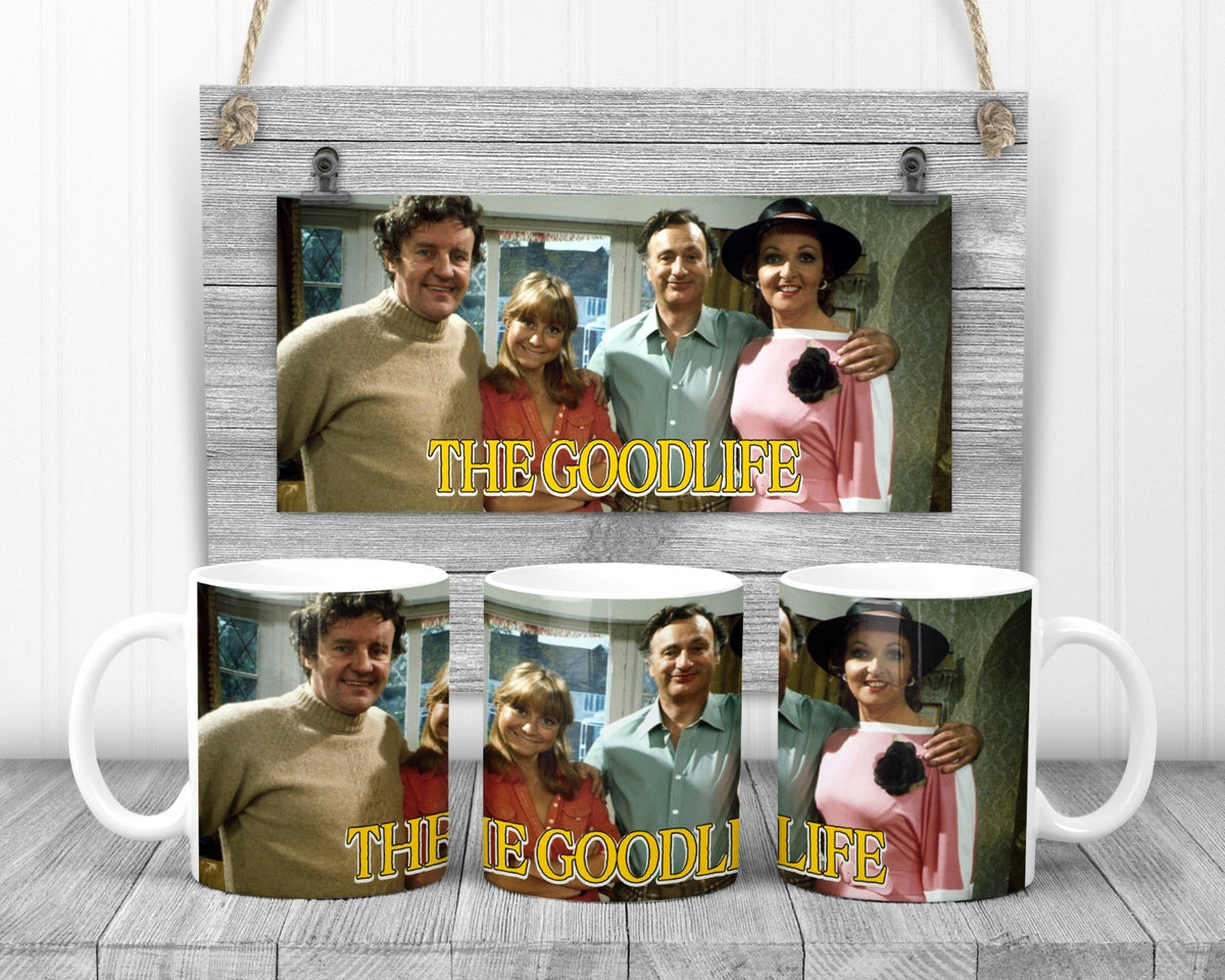 The Good Life Comedy Show Mug, 11oz Ceramic Cup,  Comedy TV Gift
