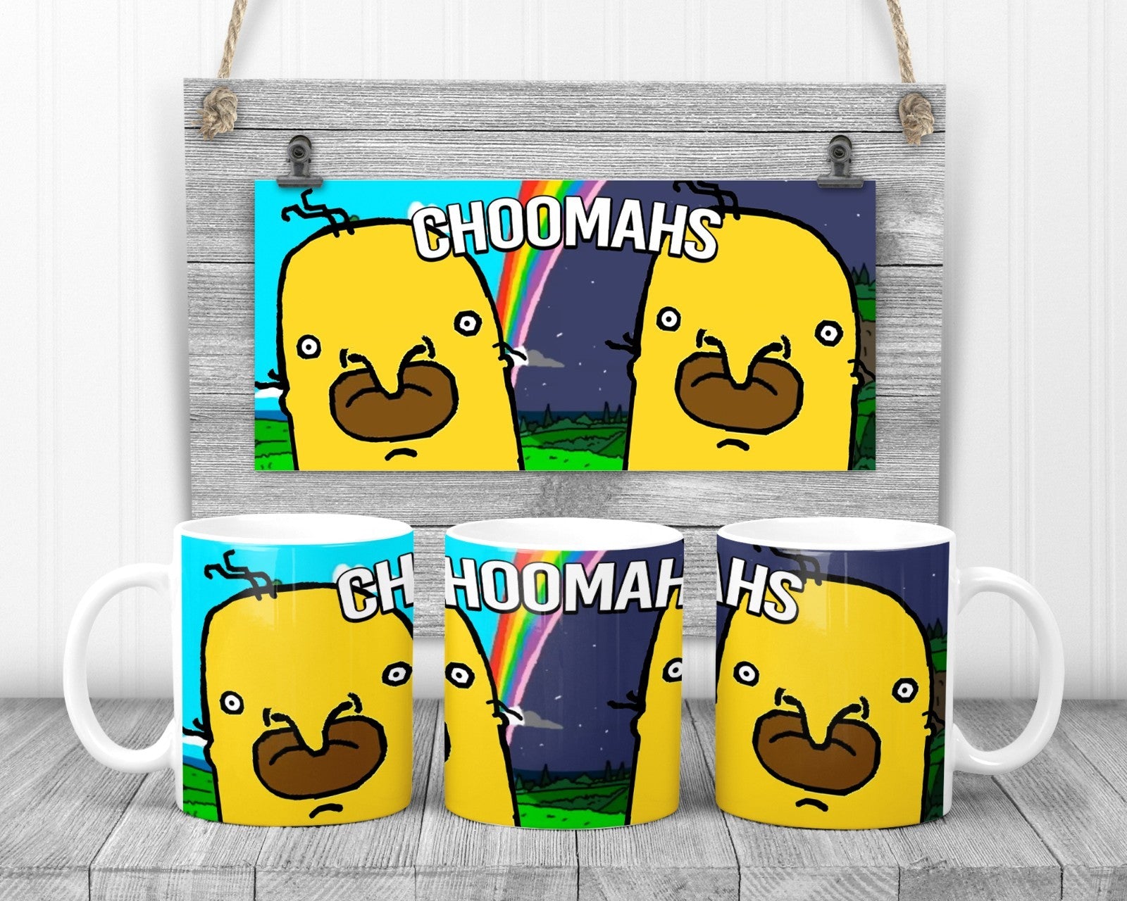 Choomas Big Les Show Mug, 11oz Ceramic Cup, Big les Show Fan Gift,