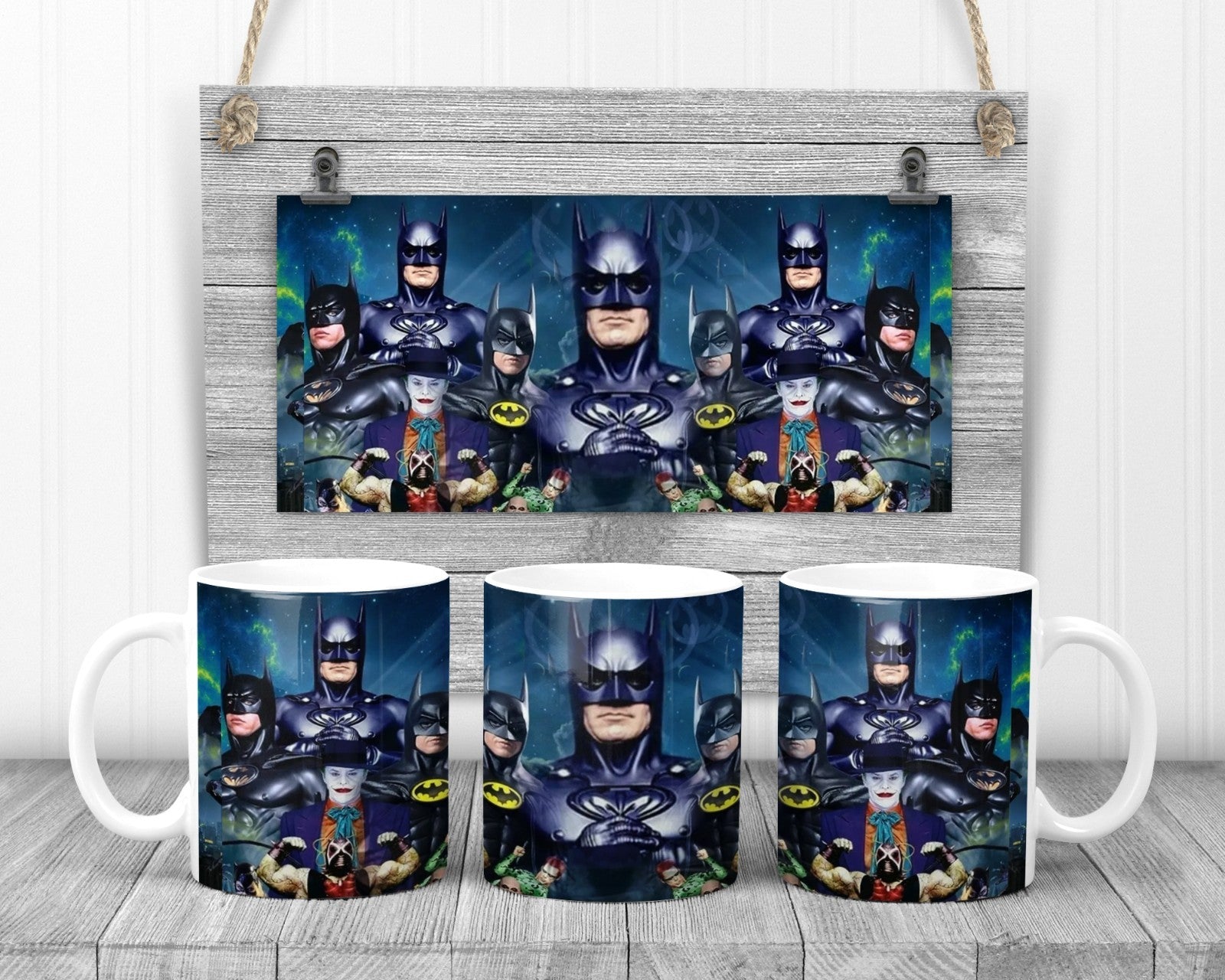 Batman Movie Mug, 11oz Ceramic Cup, Batman Fan Gift