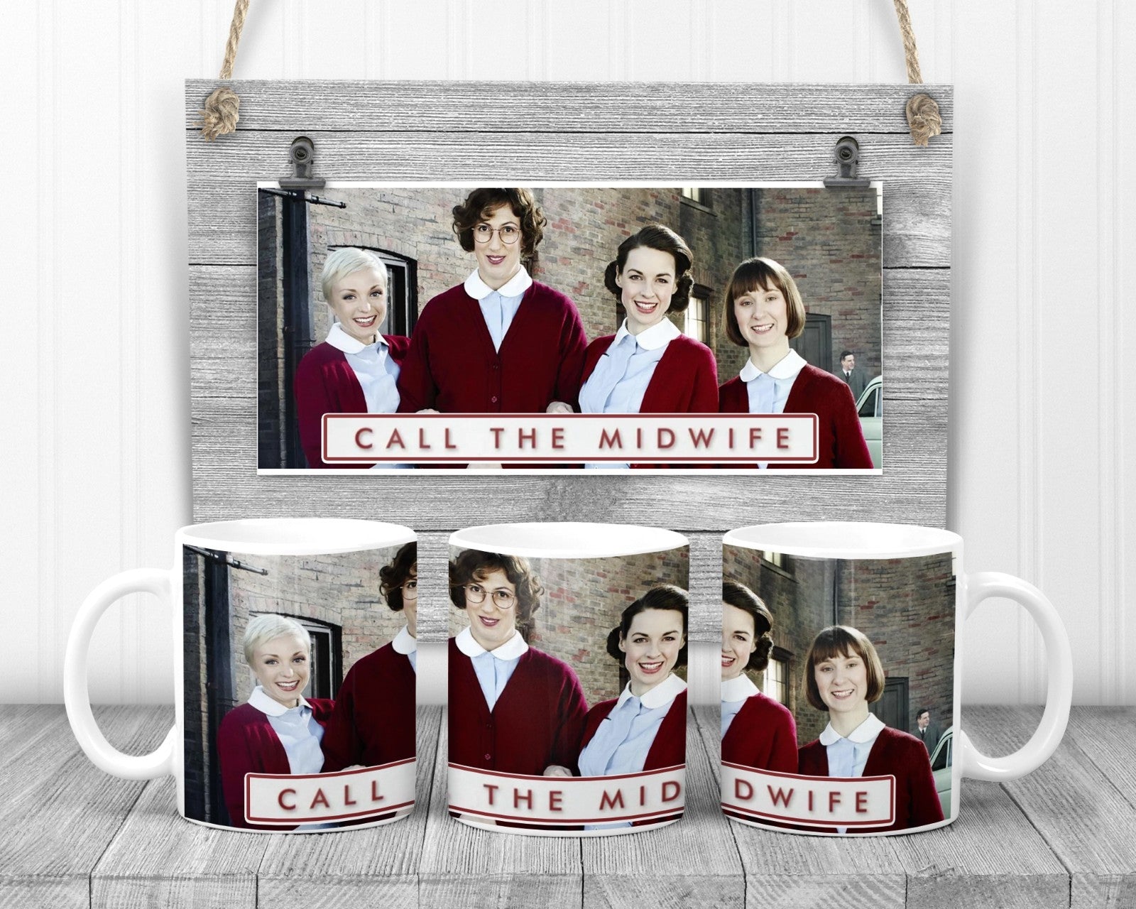 Call The Midwife Mug, 11oz Ceramic Cup, TV Fan Gift,