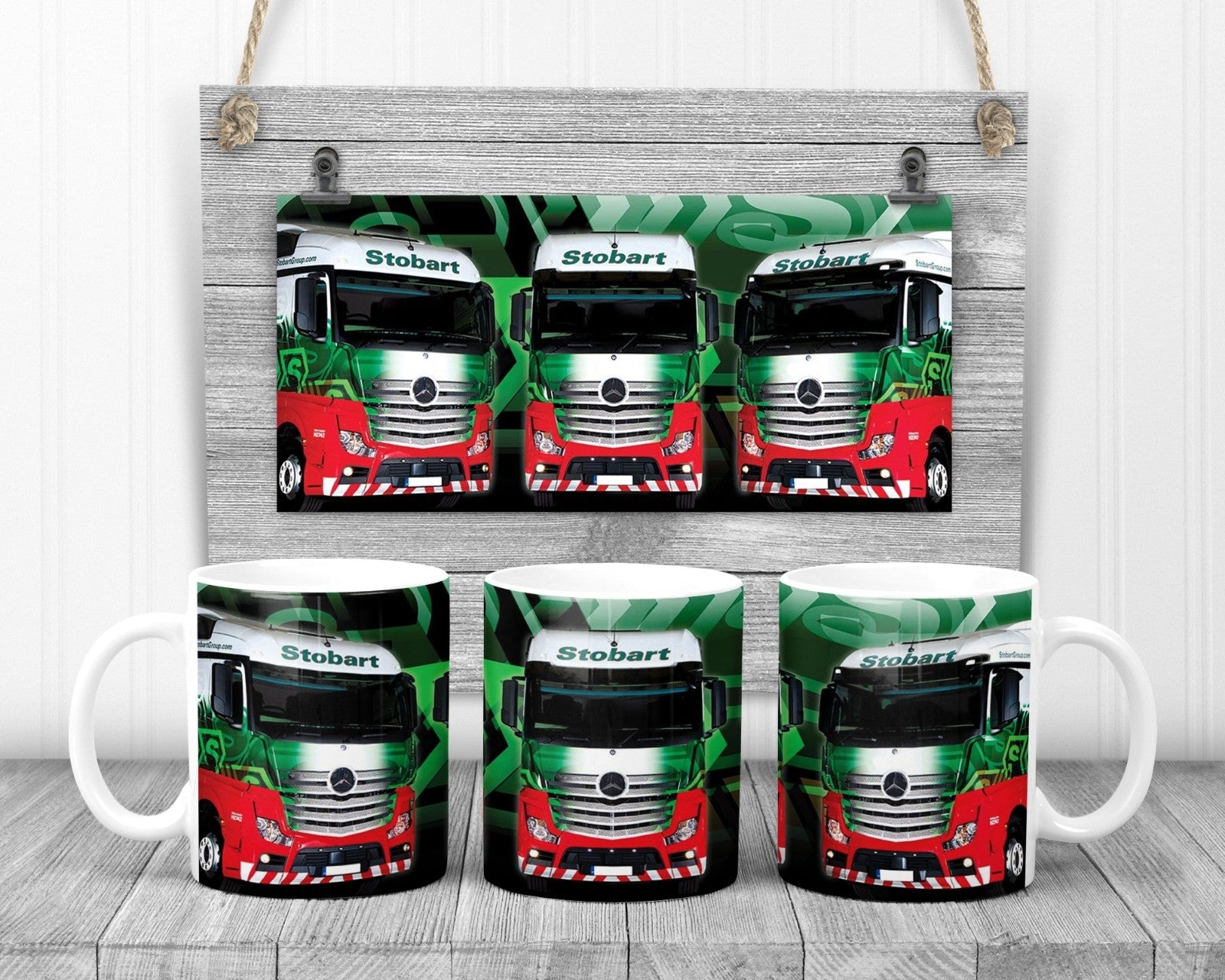 Eddie Stobart Truck Cabin Mug, 11oz Ceramic Cup, Truckers Fan Gift