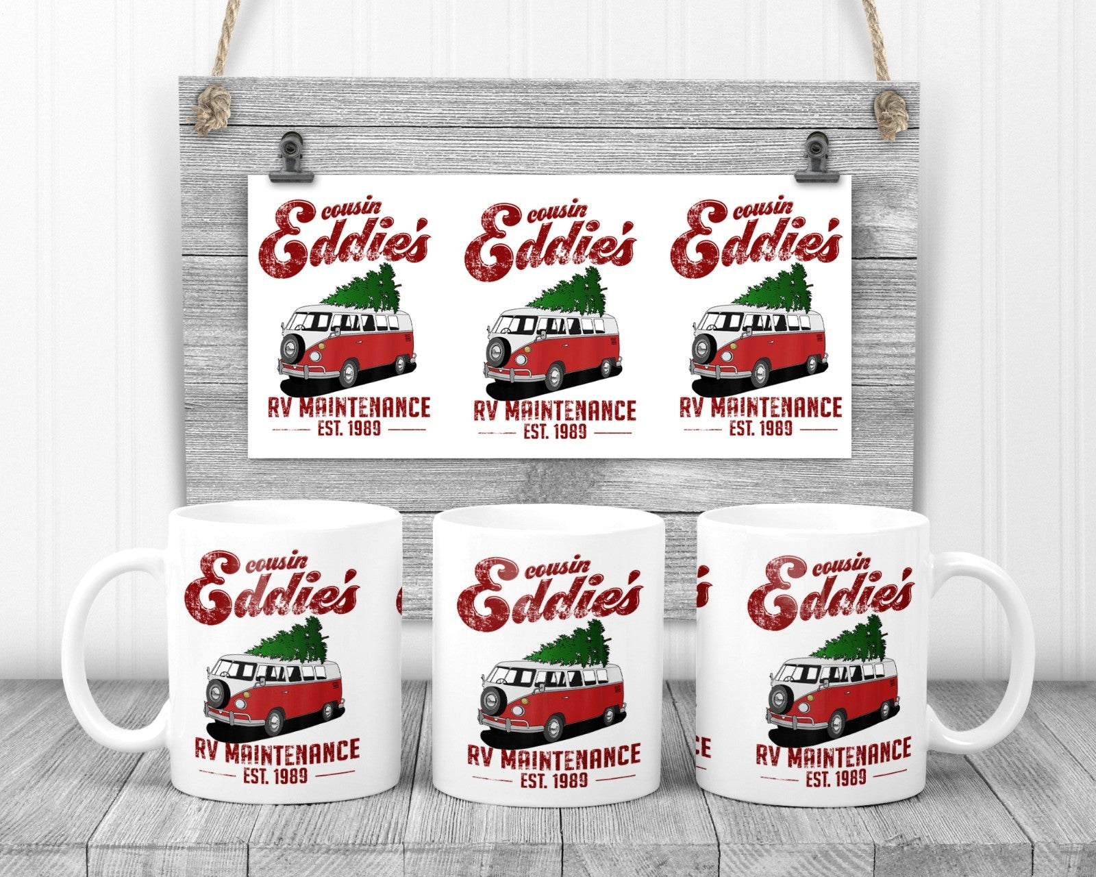 Cousin Eddie's RV Maintenance Movie Mug, 11oz Ceramic Cup,  Movie Fan Gift,