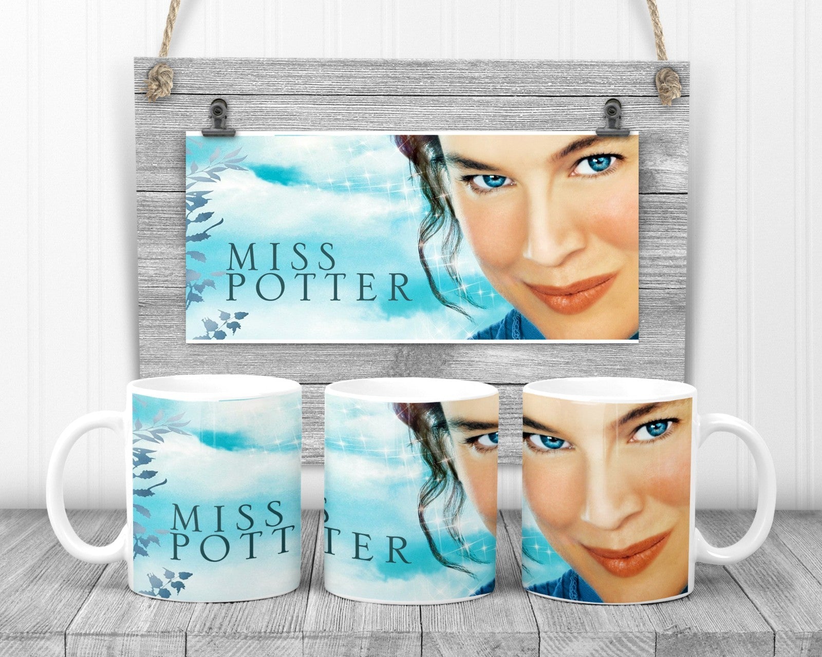 Miss Potter Movie Mug, 11oz Ceramic Cup, Movie Fan Gift