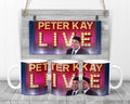 Peter Kay Live Show Mug, 11oz Ceramic Cup, Stand Up Comedian Fan Gift
