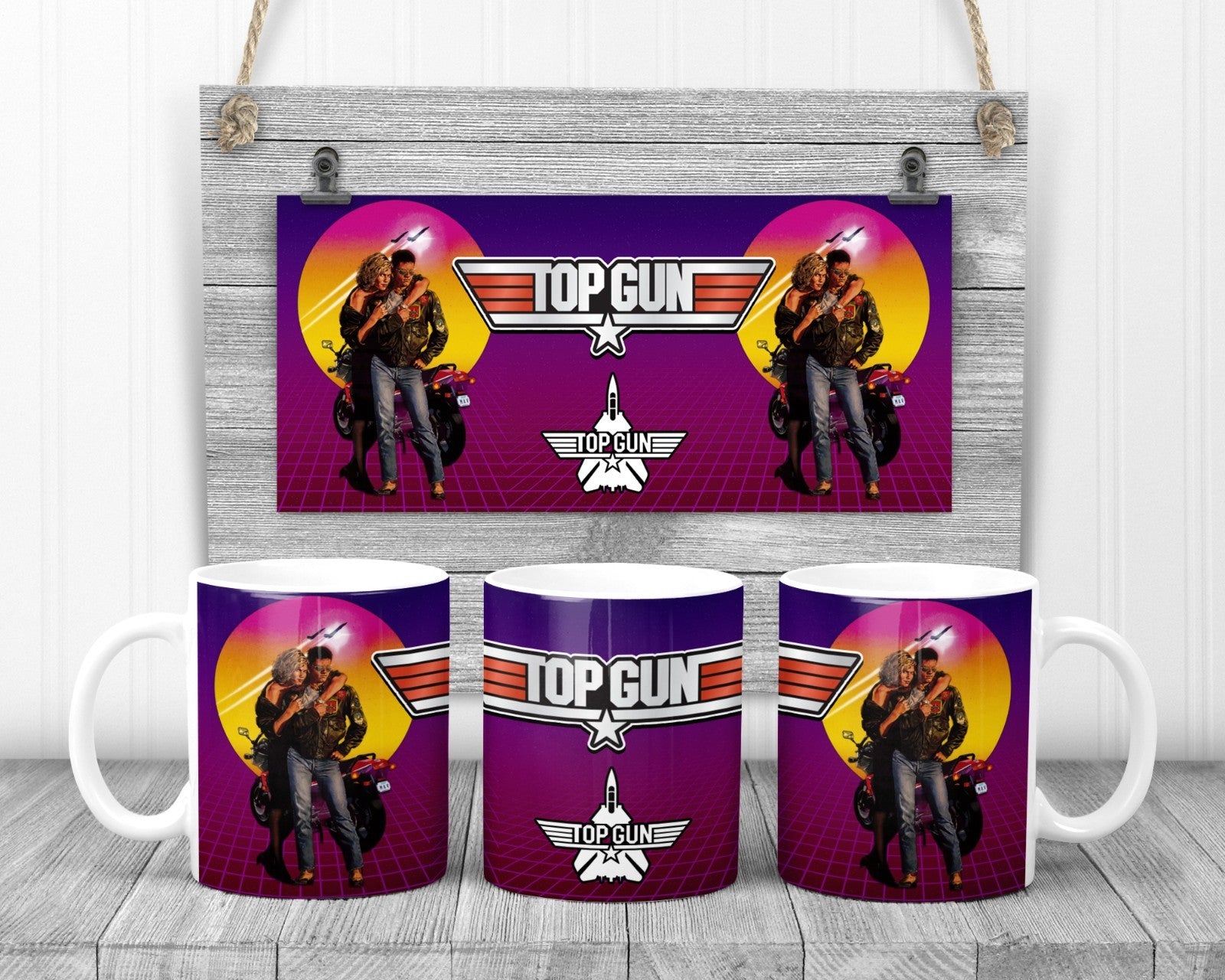 Top Gun Movie Mug, 11oz Ceramic Cup, Movie Gift,