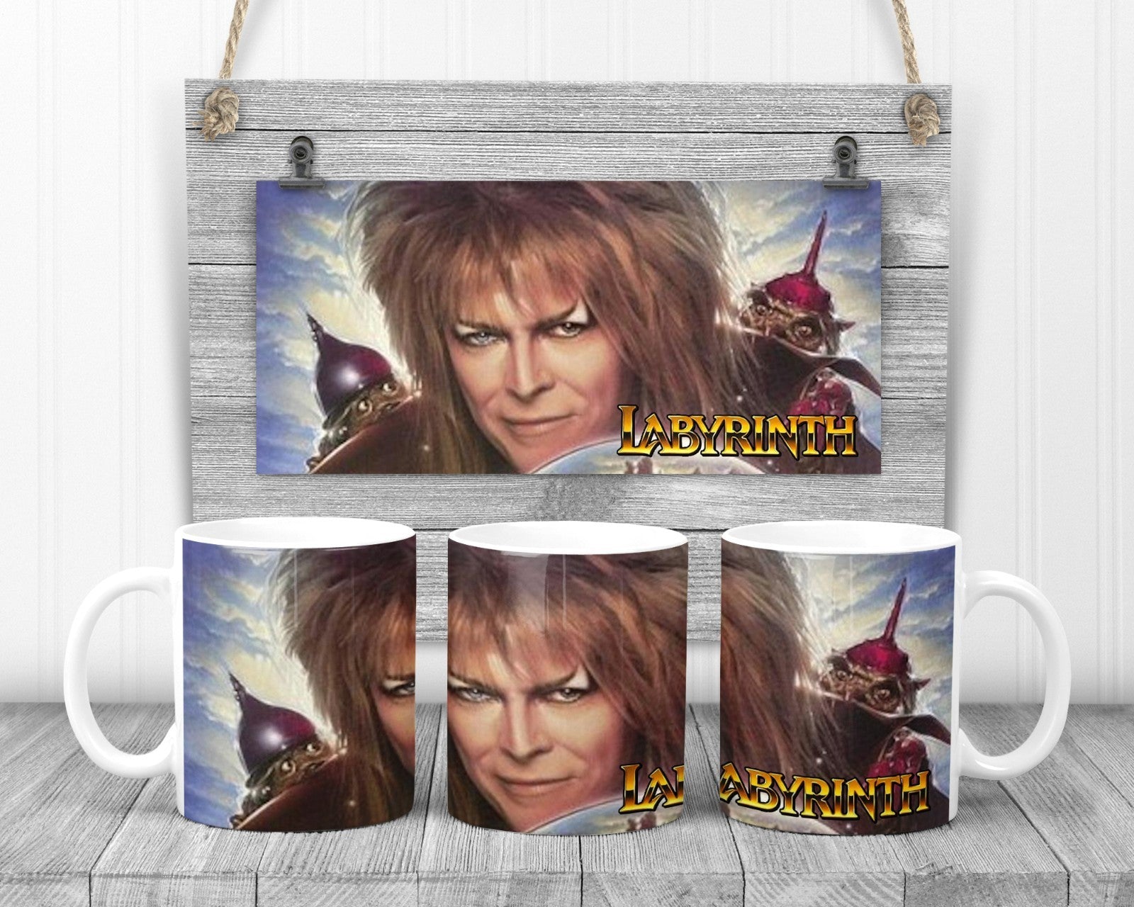 The Brilliant Labrynth Movie Mug, 11oz Ceramic Cup,  Movie Fan Gift.