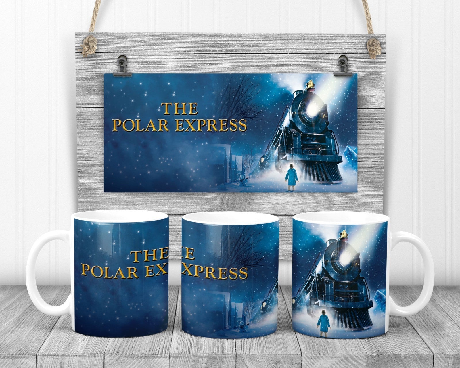 The Magical Polar ExpreMug, 11oz Ceramic Cup, Classic Christmas Movie Fan Gift