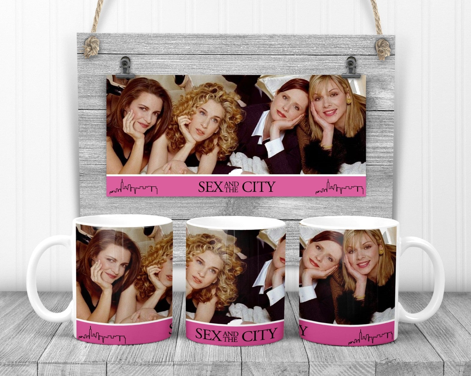 Sex And The City Mug, 11oz Ceramic Cup, TV Show Fan Gift,